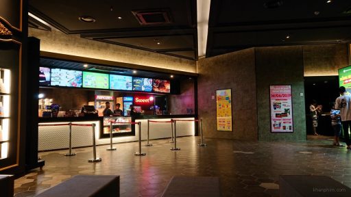 Quầy bán đồ ăn tại Lotte Cinema Ung Văn Khiêm
